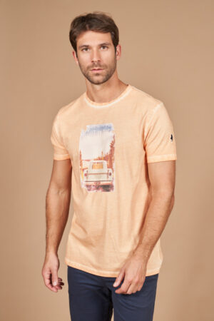 Plain stretch chino pants