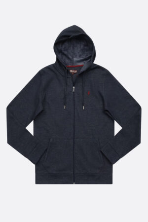 Zipped heavy hoodie