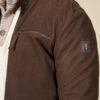 Nubuck jacket with sherpa lining
