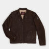 Nubuck jacket with sherpa lining