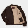 Nubuck jacket with sherpa lining