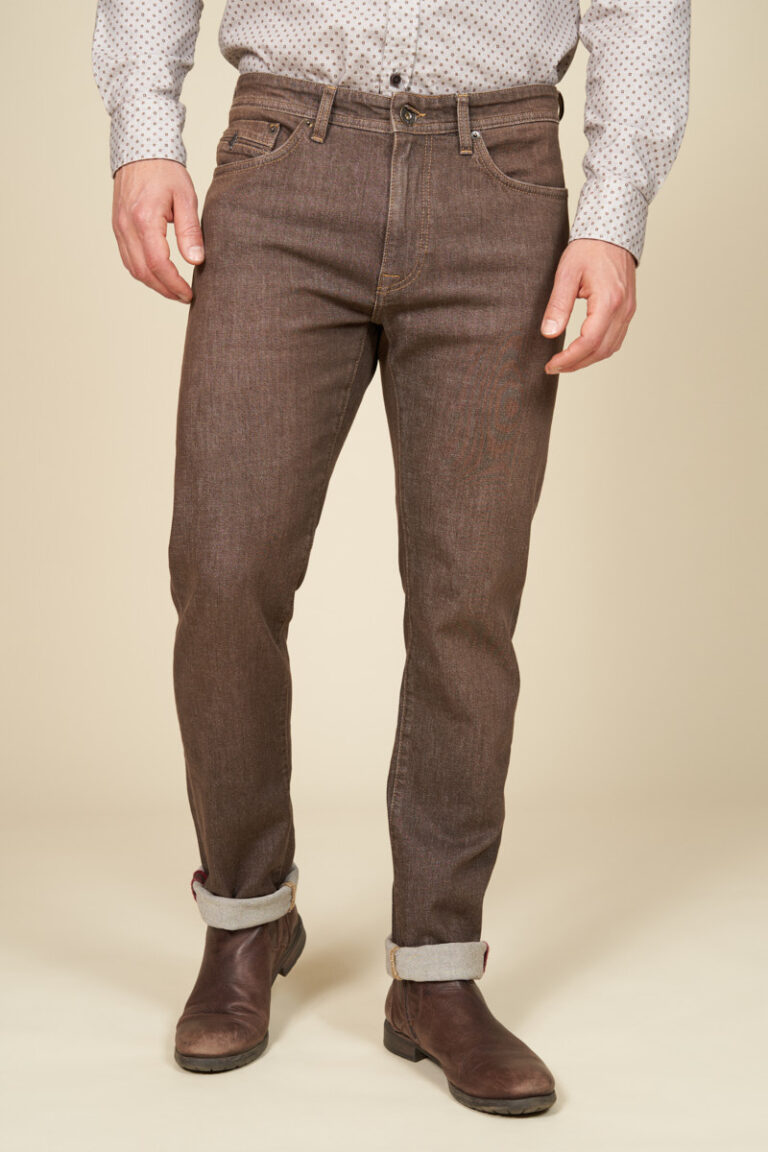 Jean stretch coton bio regular tapered