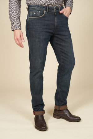 Jean stretch stone regular tapered