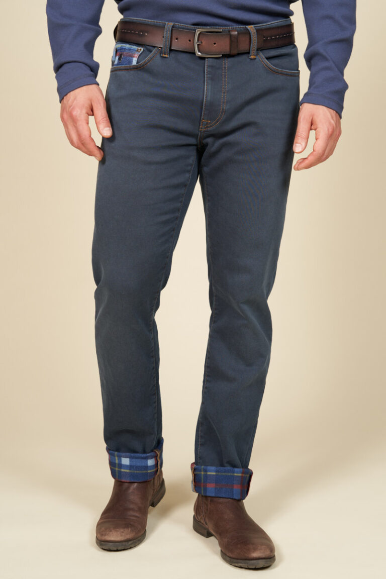 Jean stretch regular tapered double face