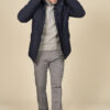 Long hooded parka