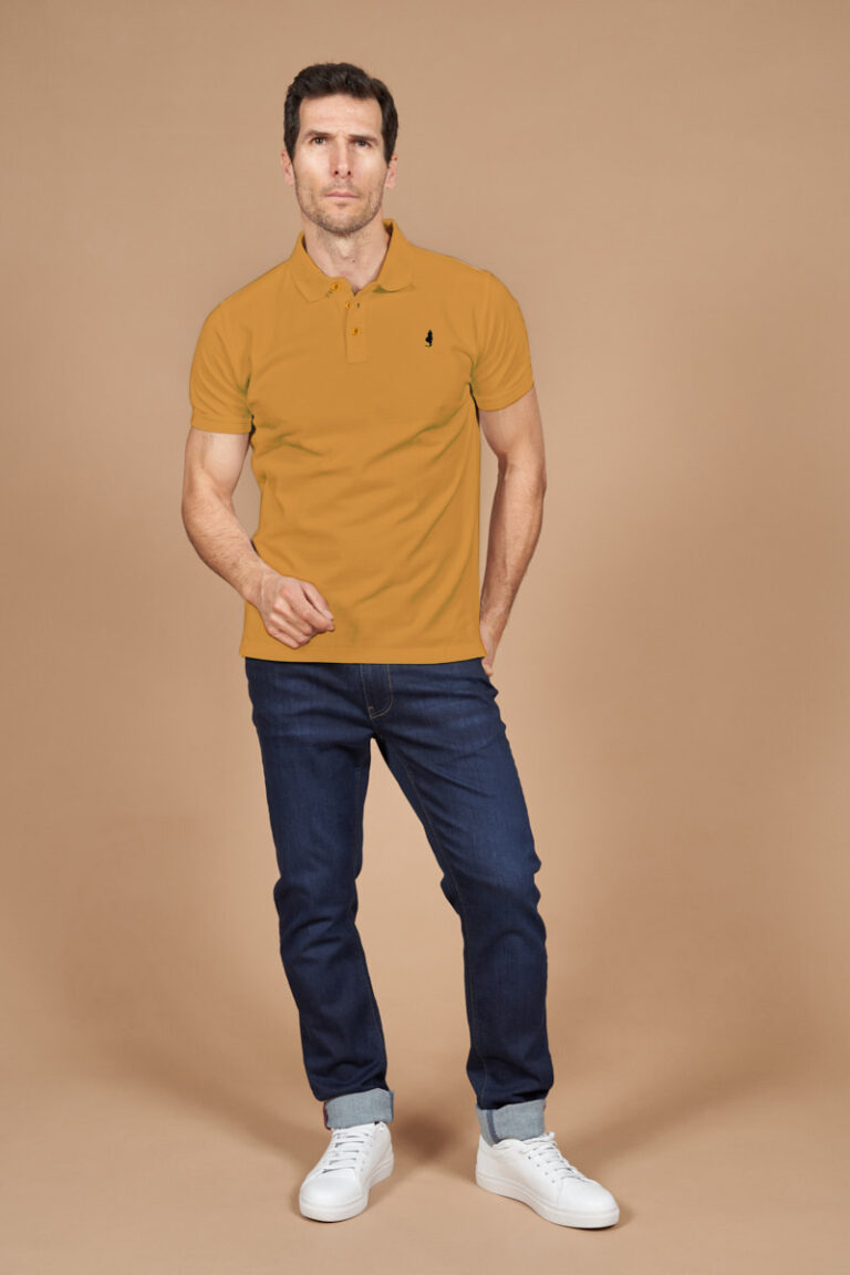Polo piqué uni