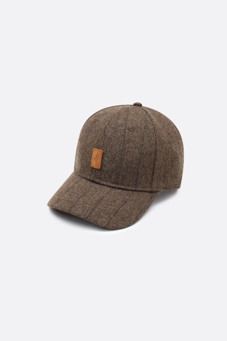 Casquette laine chevrons
