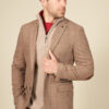 Blazer italien carreaux chevrons