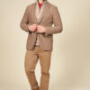 Blazer italien carreaux chevrons