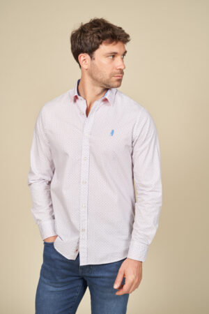Chemise imprimée motif cravate Chemise imprimée motif cravate