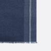 Echarpe chevrons avec encadrement rayure