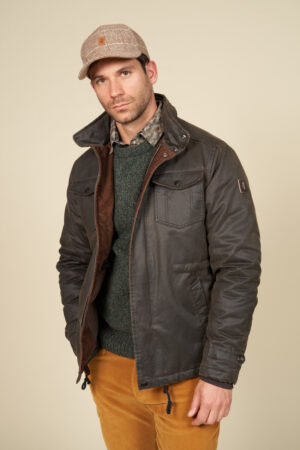 Veste parka enduite Veste parka enduite