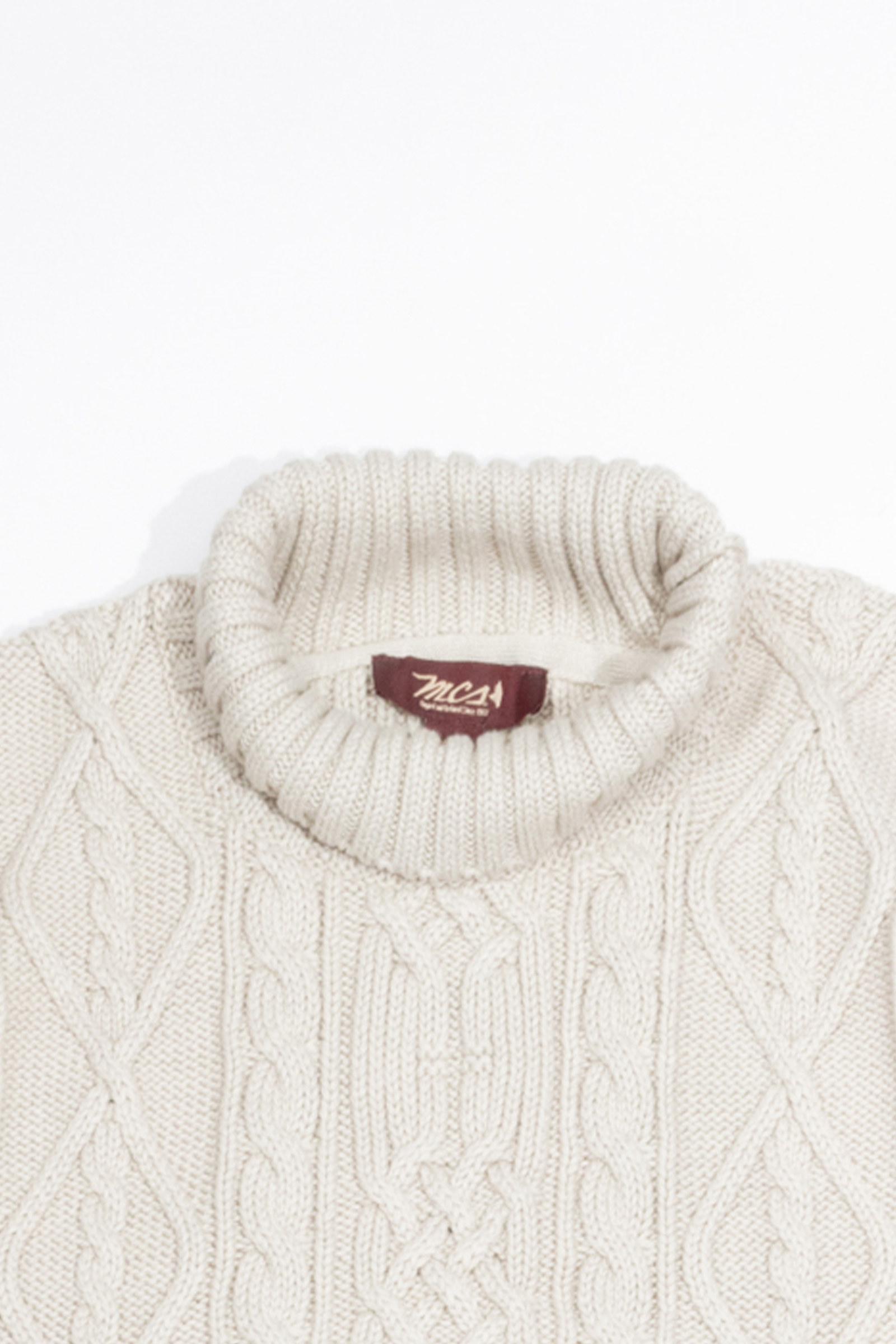 Pull col roulé torsadé - MCS Mode Homme