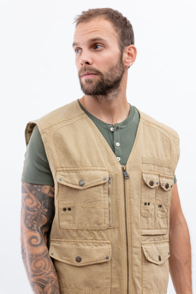 gilet homme mcs