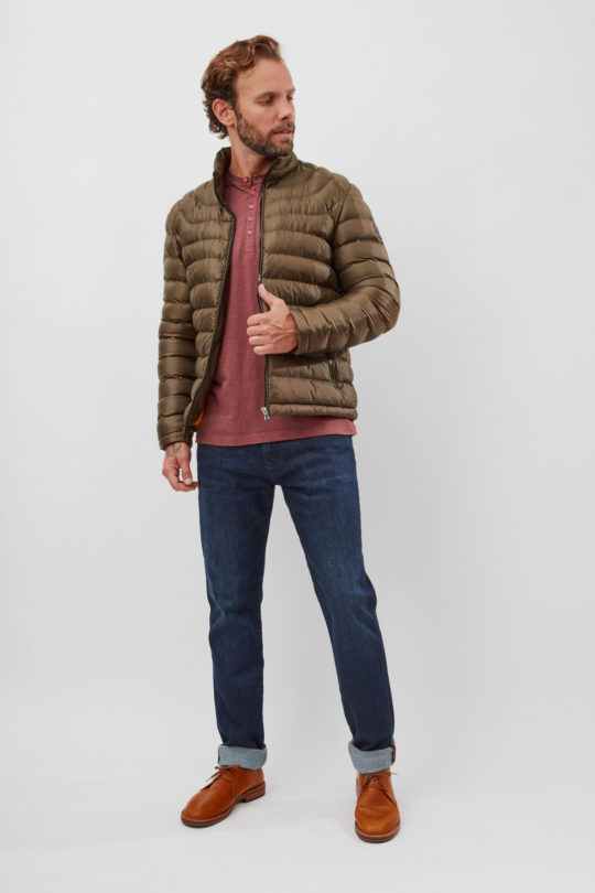 lightweight down coat