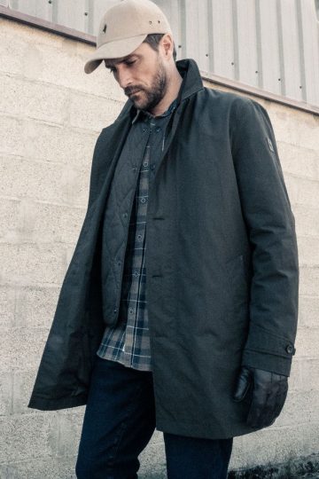 Imperméable doublure amovible