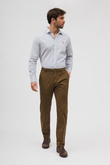 Chino slim toile fine