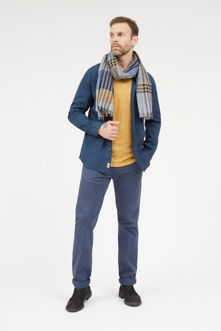 Flowers printed short sleeves shirt