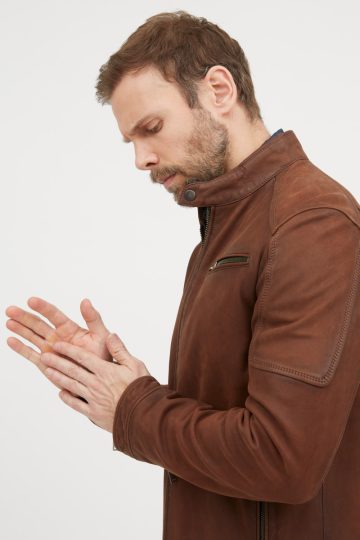 Leather jacket