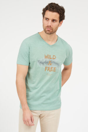 Short sleeves polo in pin point