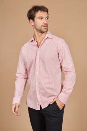 Bi-color patterned scarf