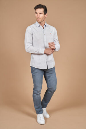 Jean slim stretch fin texturé Jean slim stretch fin texturé
