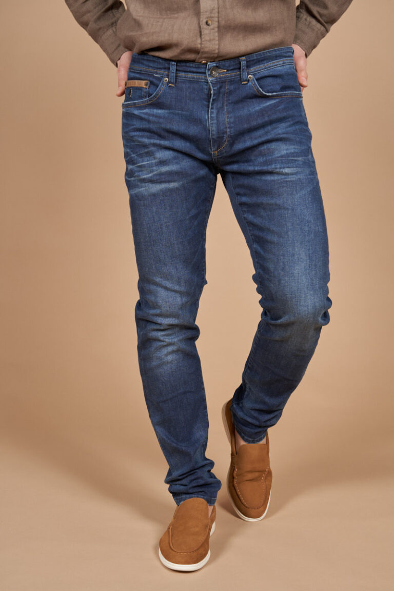 Jean regular tapered stretch revers