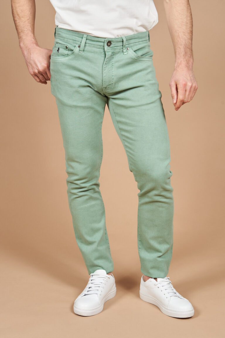 Mao collar gauze cotton shirt