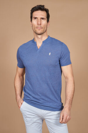 T-shirt col v léger