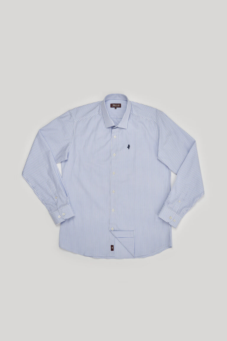 Printed shirt with geometrics pattern