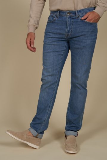Jean léger regular tapered stretch