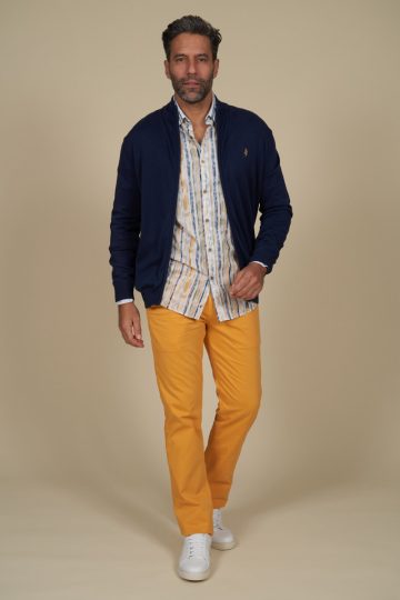 Gilet zippé en coton