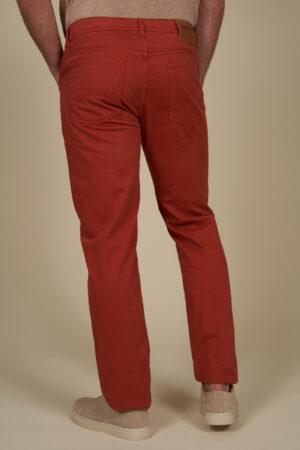 Pantalon 5 poches stretch uni léger Pantalon 5 poches stretch uni léger