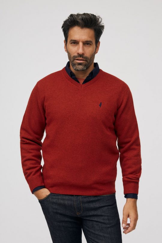 lambswool v neck