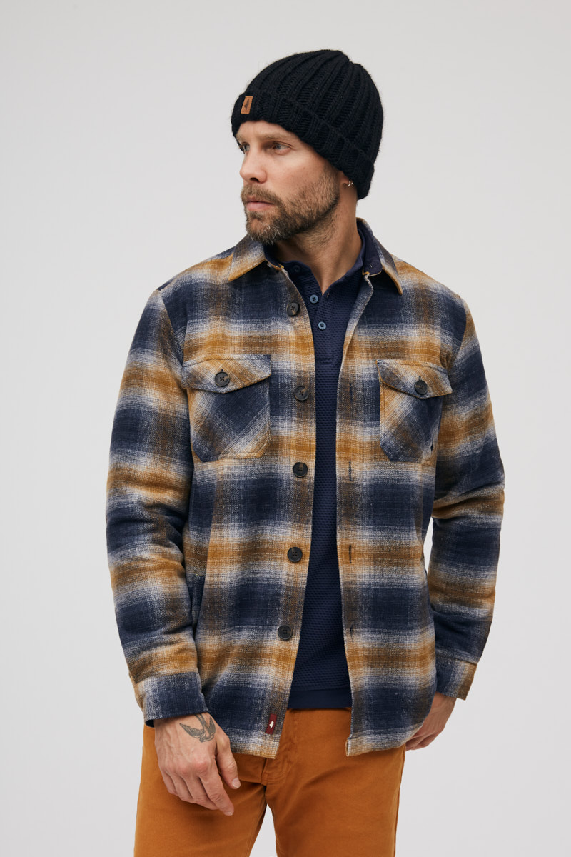 Checkered overshirt - MCS Men