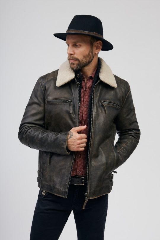 Marlboro Classics - Leather jacket - Catawiki