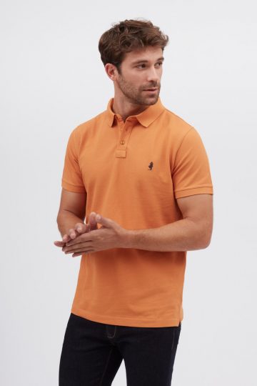 Polo pique short sleeves:
