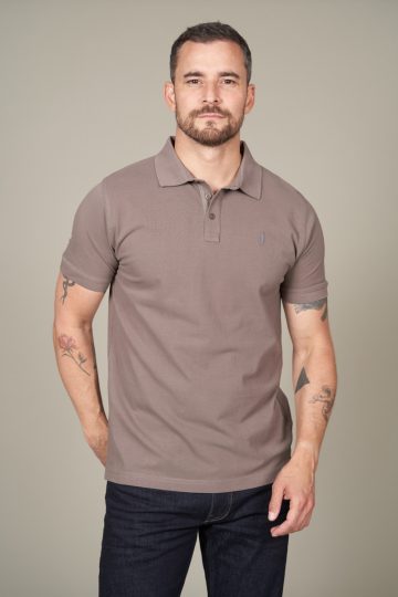 Polo pique short sleeves: