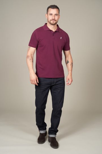 Polo piqué uni