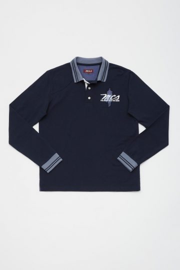 Polo manches longues logo Rider