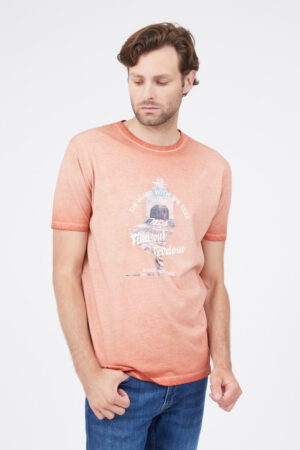 Printed rider t-shirt