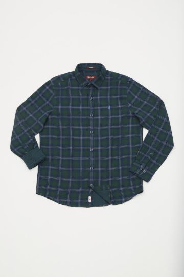 Chemise double face à carreaux