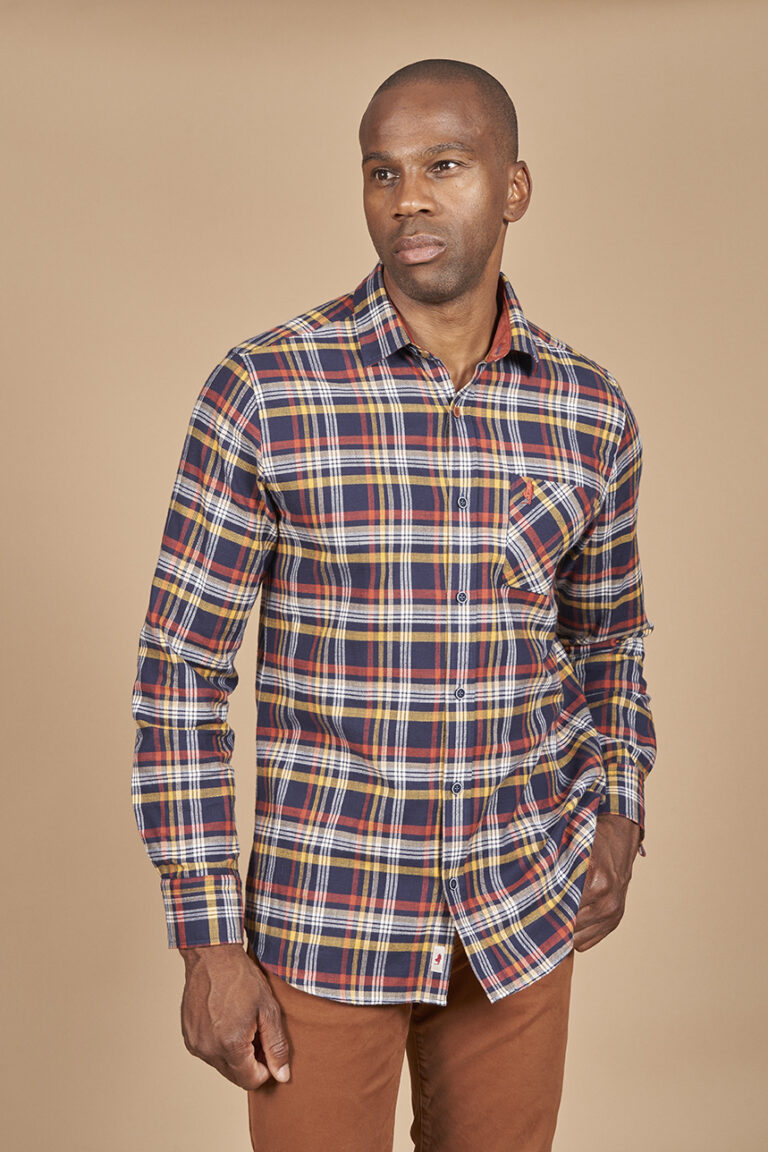 Chemise flanelle à carreaux