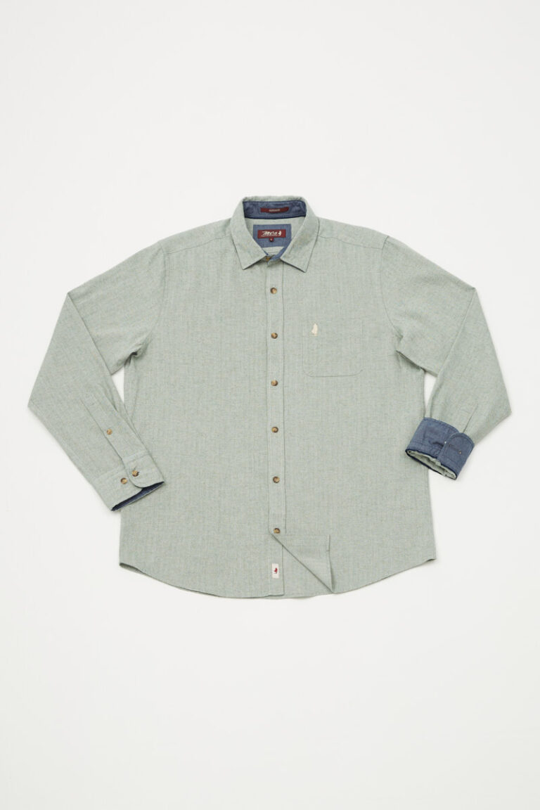 Printed shirt with flowers pattern