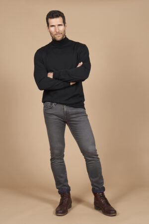 Jean stretch regular tapered double face