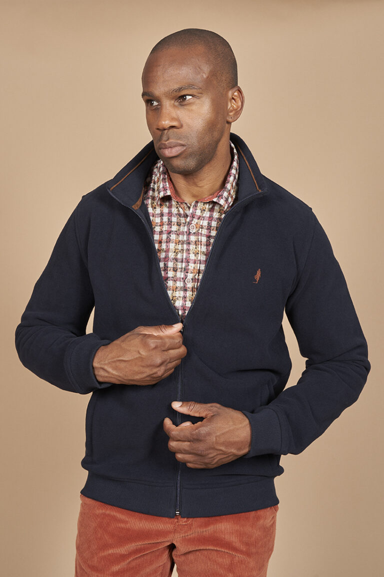 Printed 5-pocket pants