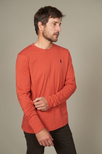 Plain round neck tee shirt