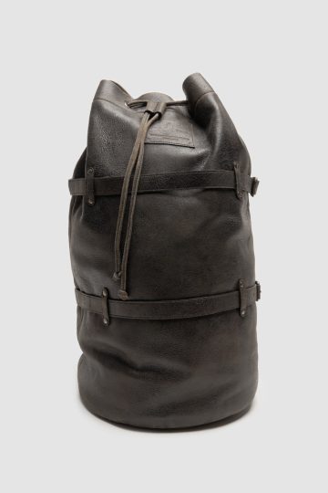 Leather army bag