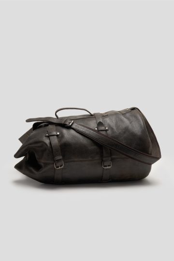 Leather army bag