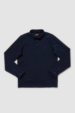 Stone jeans with leather ticket pocket